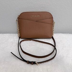 Michael Kors Brown Jet Set Crossbody Bag